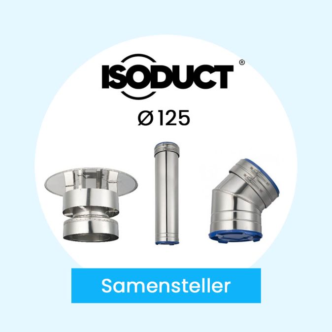 ISOduct Rookkanaal Ø125